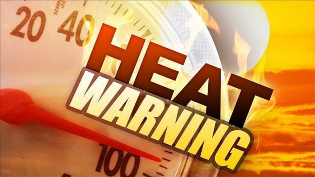 Heat exhaustion is a warning that the body is getting too hot. Heat Warning Signs : Announcement: Excessive Heat Warning: July 24 - July 26 ...