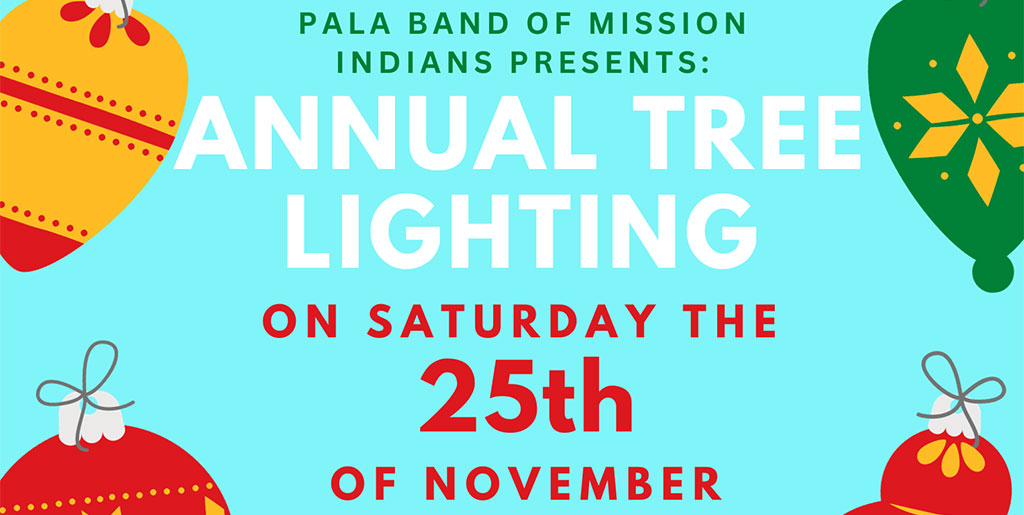 Pala Band of Mission Indians Pala Seniors Program Christmas Tree