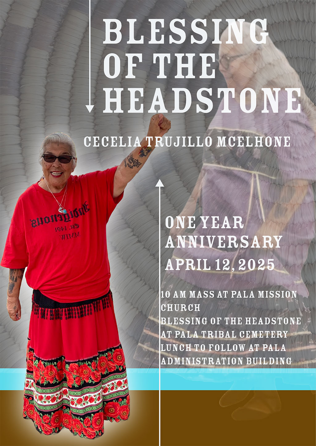Pala Band of Mission Indians PBMI Memorial Cecelia Trujillo McElhone