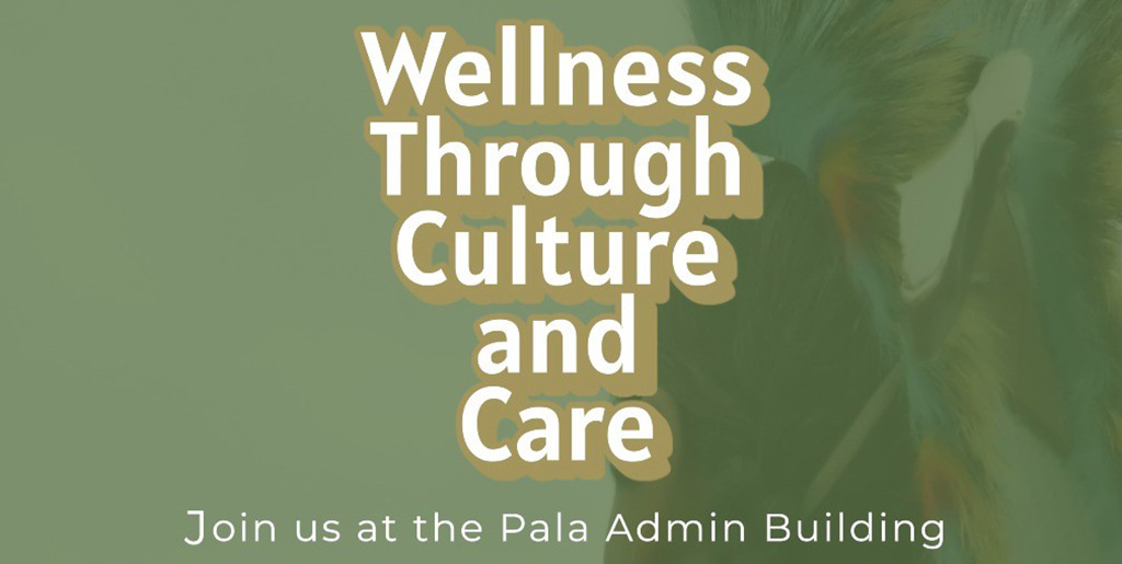 Pala Band of Mission Indians PBMI Pala Tribal Opioid Response Program Wellness Through Culture and Care