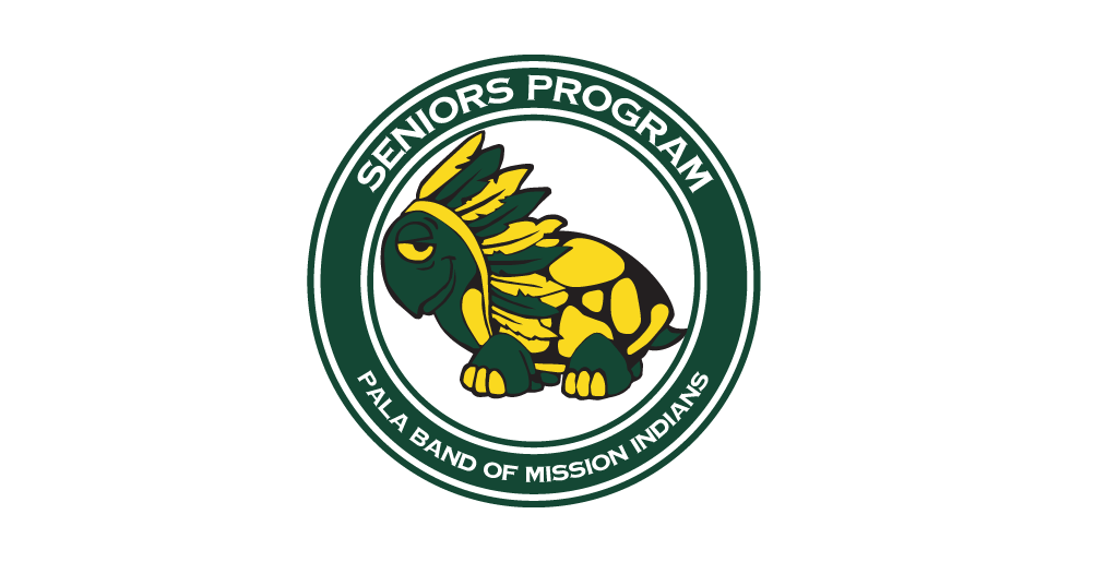 Pala Band of Mission Indians Pala Seniors Program Logo
