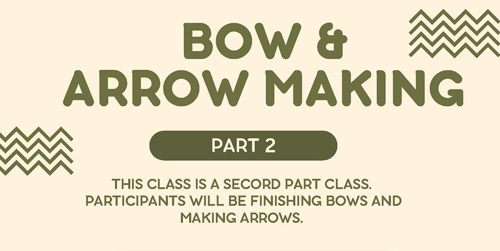 Pala Band California Cupa Cultural Center Event Bow Arrow Making Class