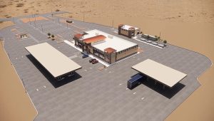 Pala Band of Mission Indians California Pala Super Mart & Fuel Station Rendering