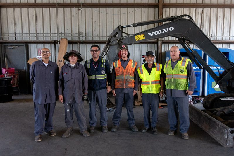 Pala Band of Mission Indians California Pala Transfer Station Staff