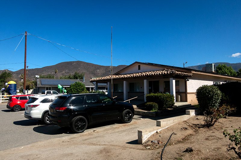Pala Band of Mission Indians California Old Tribal Hall