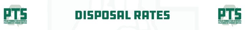 Pala Band of Mission Indians PBMI Pala Transfer Station Logo Disposal Rates