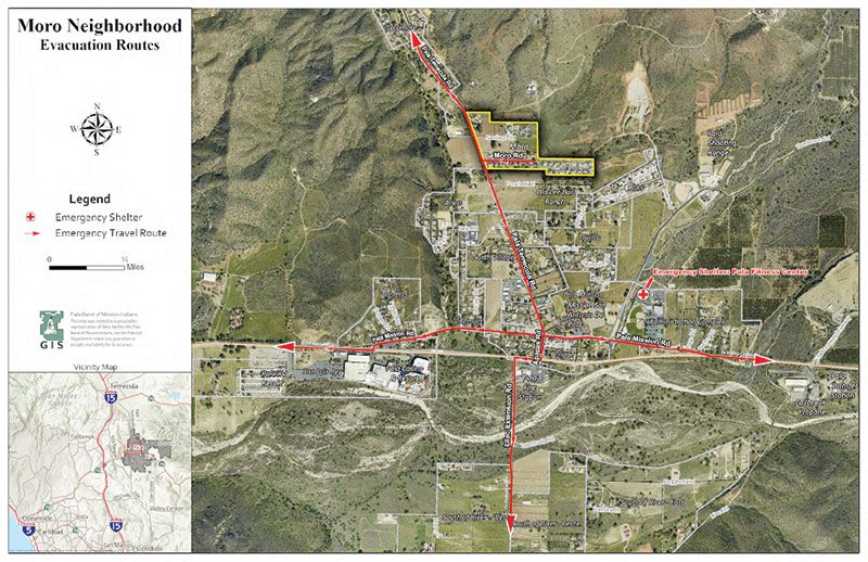 Img-Map-Evacuation-Routes-Moro-Neighborhood_r Pala Band California Pala Reservation Emergency Preparedness PREP Pala Neighborhood Evacuation Maps Moro