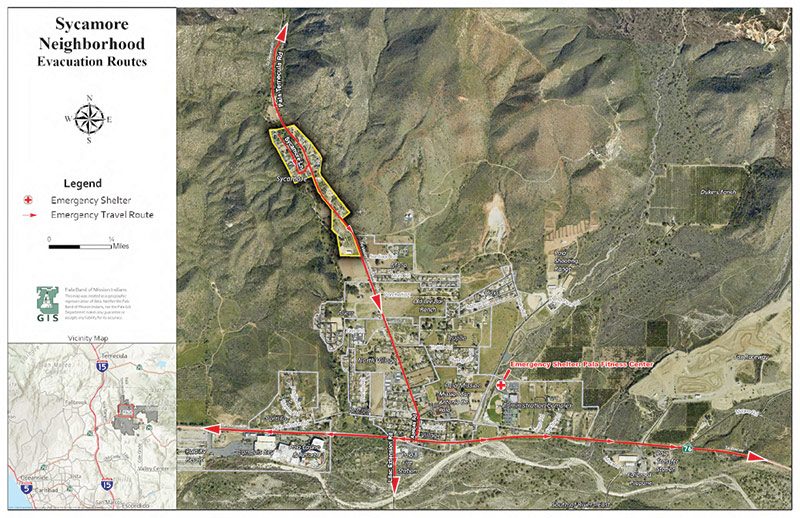Img-Map-Evacuation-Routes-Sycamore-Neighborhood_r Pala Band California Pala Reservation Emergency Preparedness PREP Pala Neighborhood Evacuation Maps Sycamore