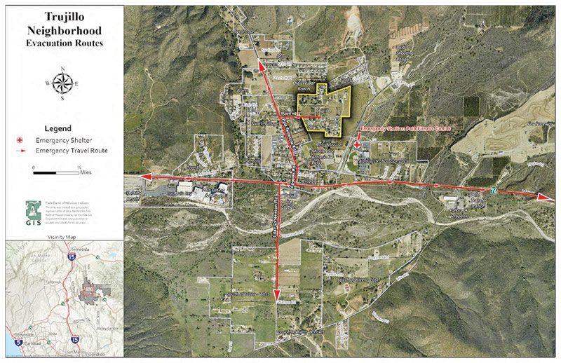 Img-Map-Evacuation-Routes-Trujillo-Neighborhood_r Pala Band California Pala Reservation Emergency Preparedness PREP Pala Neighborhood Evacuation Maps Trujillo