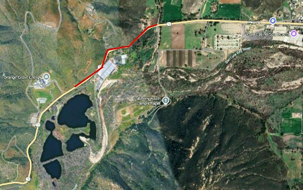 Pala Band of Mission Indians Pala Environmental Department SDG&E PAR West Utility Pole Work Notice