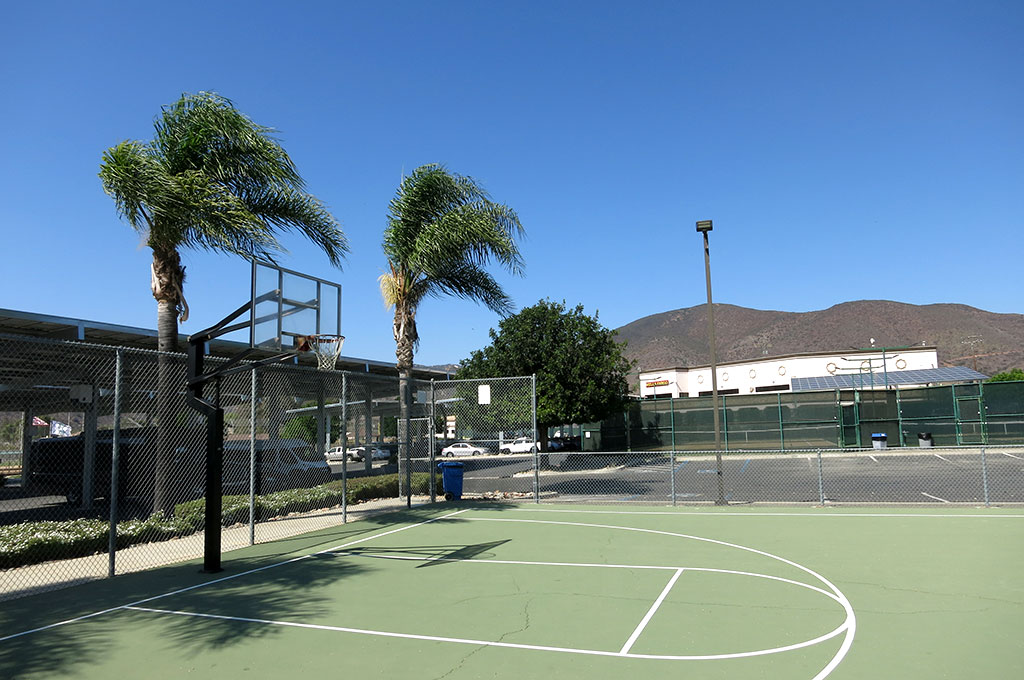 Pala Band of Mission Indians California Basketball Court Reservation PBMI